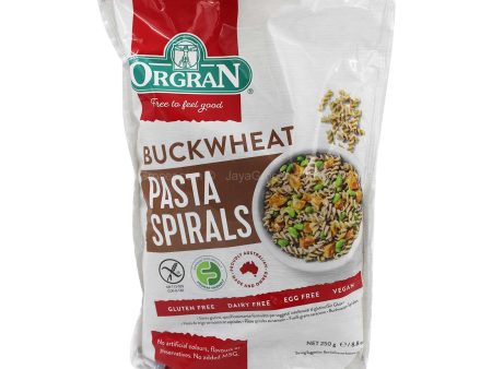 ORGRAN BUCKWHEAT SPIRALS 250G *1 Hot on Sale