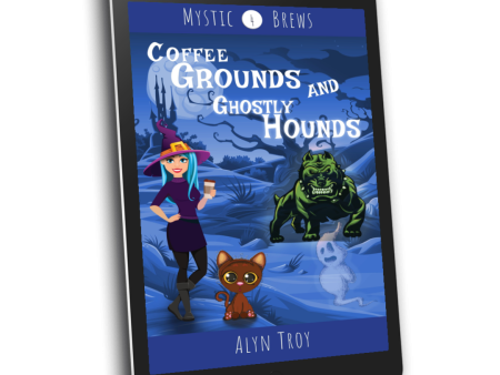 Coffee Grounds and Ghostly Hounds, Mystic Brews #4 ebook Online now