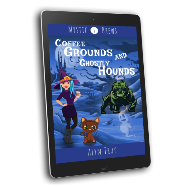 Coffee Grounds and Ghostly Hounds, Mystic Brews #4 ebook Online now