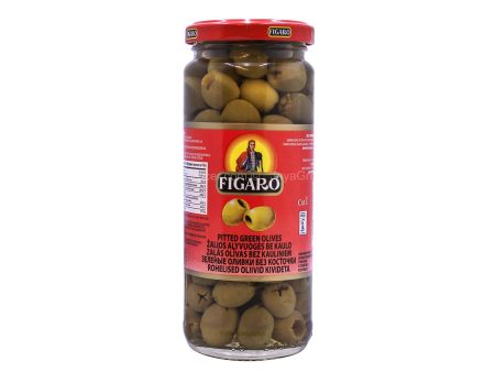 FIGARO PITTED GREEN OLIVES 340G*1 Discount