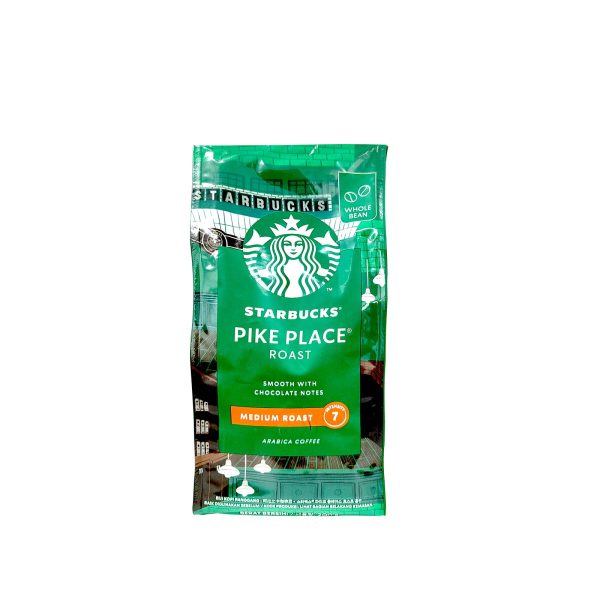 Starbucks Pike Place Medium Roast Coffee Beans 200g Discount