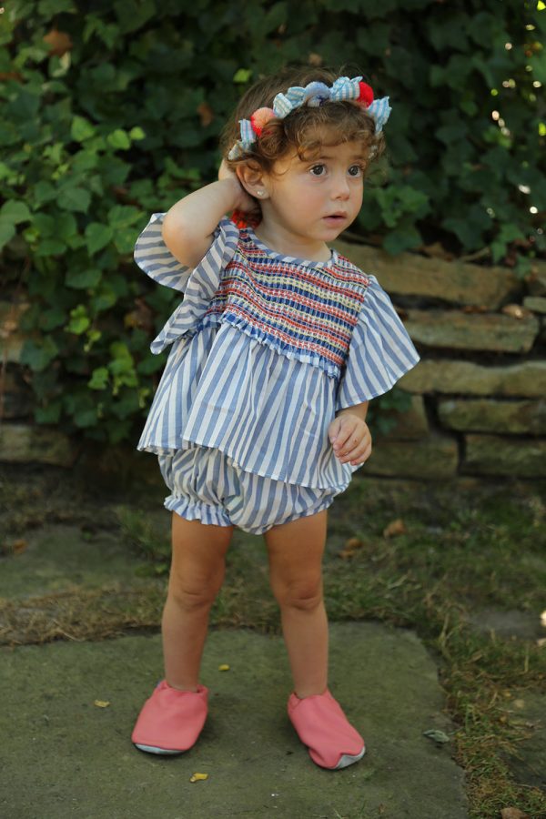 BABY SOFIA SMOCKED BLOUSE Discount