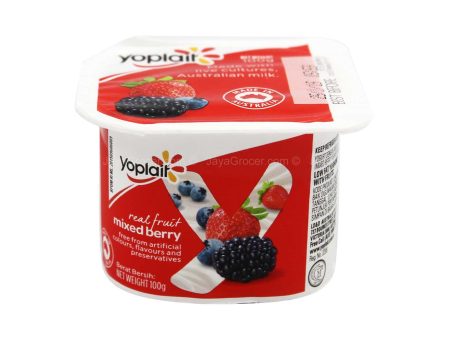 Yoplait Mixed Berry Yogurt 100g Online now