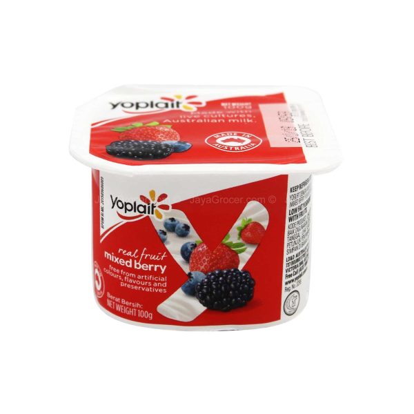 Yoplait Mixed Berry Yogurt 100g Online now