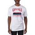 USCAPE Gonzaga University Stars Short Sleeve Tee, White Discount