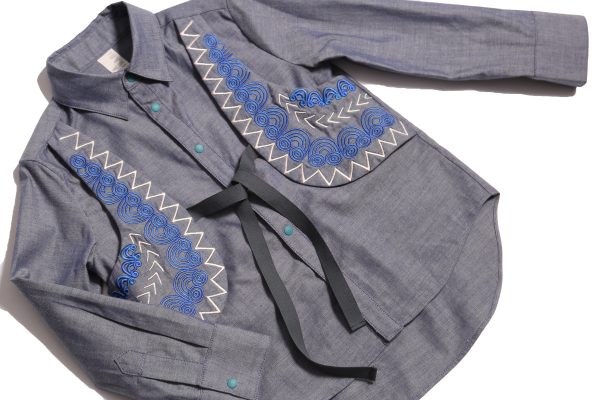 MALOK EMBROIDERED VEST SHIRT Supply