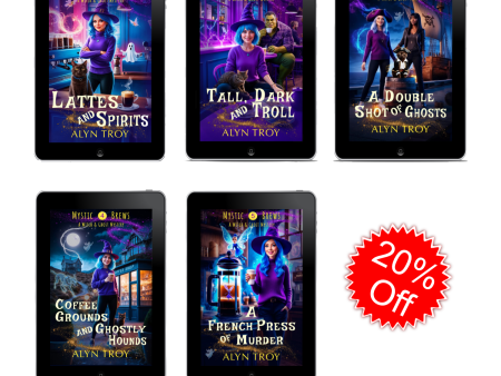 Mystic Brews Bundle 1-5 ebooks on Sale