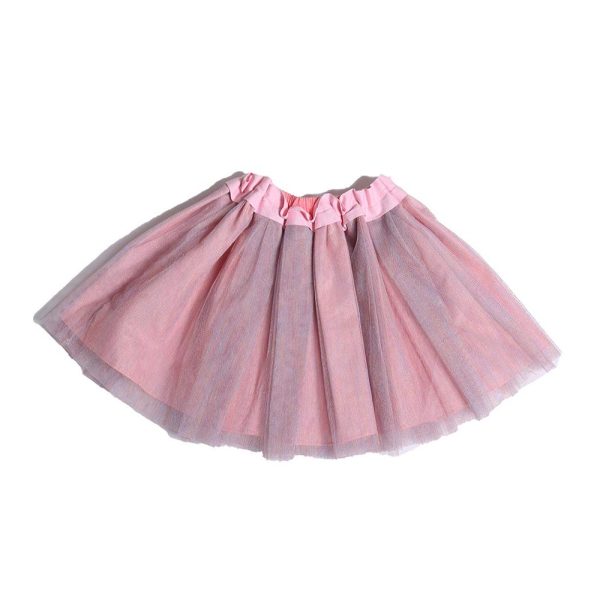 MESH OVERLAY TWIRL SKIRT Sale