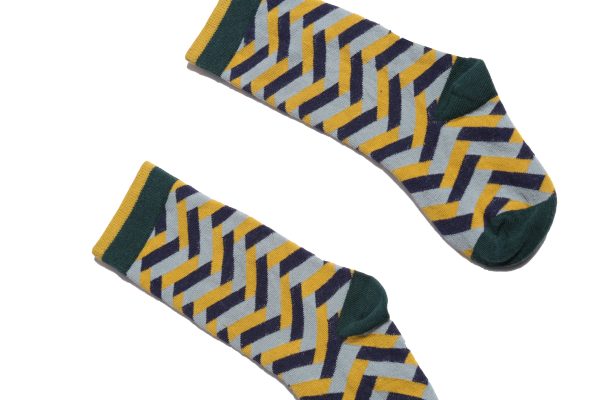 HERRINGBONE KNEE SOCKS on Sale