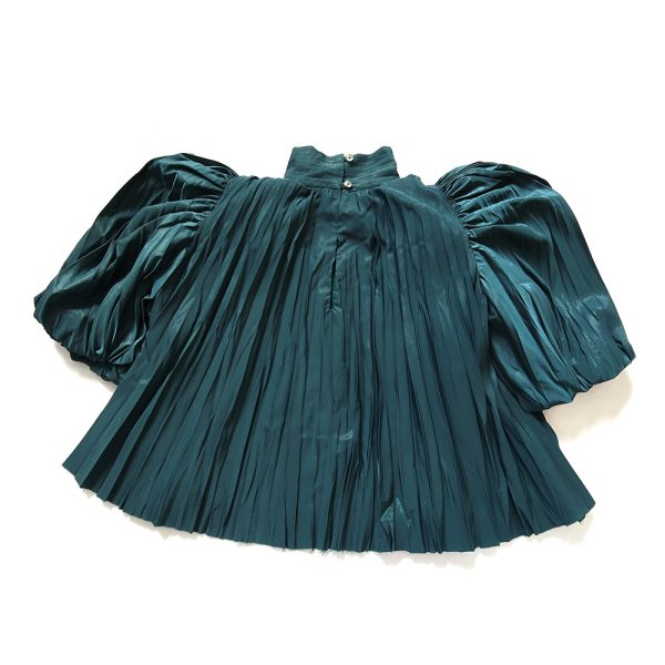 GENOVEVA PLEATED BLOUSE Discount