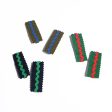 ELEK FELT RIC RAC HAIR CLIPS (SET OF 6) Online now