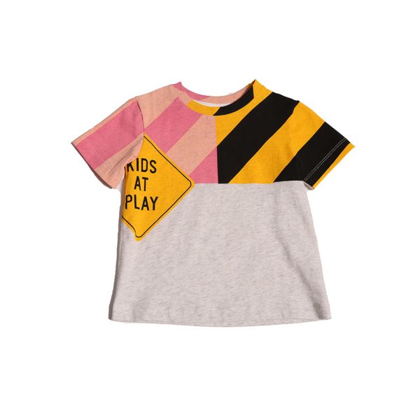 CAUTION KIDS AT PLAY GRAPHIC TEE Online now