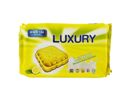 Hwa Tai Luxury Lemon Flavoured Cream Sandwich 200g Sale