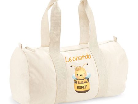 Borsone in cotone canvas personalizzato Ape Honey Sale