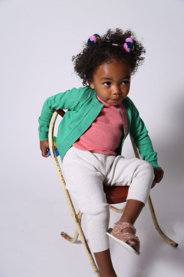 BABY CLASSIC CREW NECK CARDI on Sale