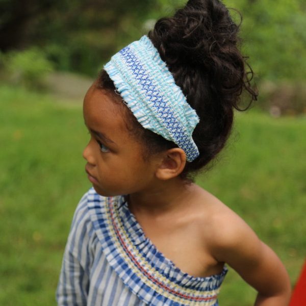 PIA SMOCKED HEADBAND For Cheap