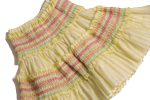 SOFIA SMOCKED SKIRT Cheap