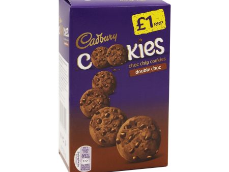 Cadbury Double Choc Chip Cookies 150g For Sale