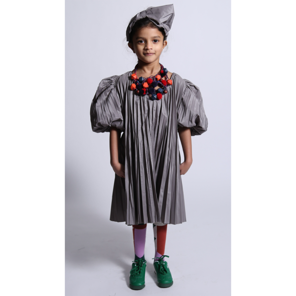 GENOVEVA PLEATED FROCK Online Hot Sale