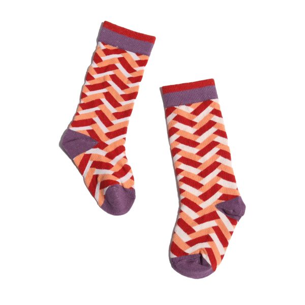 HERRINGBONE KNEE SOCKS Sale