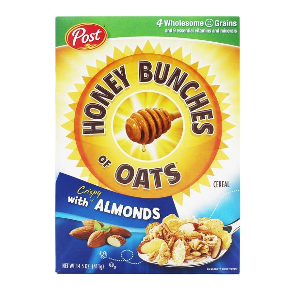 Post Honey Bunches Oats with Almonds 411g Hot on Sale