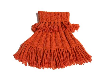 HAND KNIT FRINGE SHRUG Online Sale