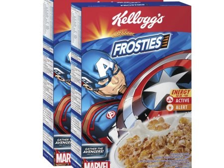 Kellogg s Cocoa Frosties Cereal (Free Line Friends Container) 350g x 2 Discount