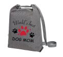 Borsa Zaino Multiuso World s Best Dog Mom Online Hot Sale