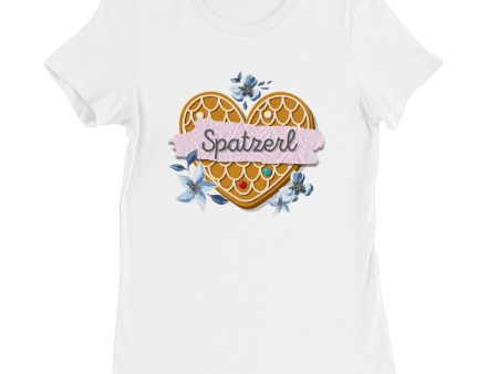 Women s Bavarian Graphic T-Shirt  Spatzerl  gingerbread heart & floral print - 7 colours Cheap