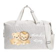 Borsone modello “Mommy” Beige Famiglia Leoni For Cheap