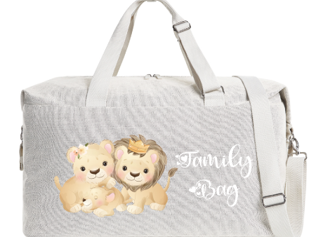 Borsone modello “Mommy” Beige Famiglia Leoni For Cheap