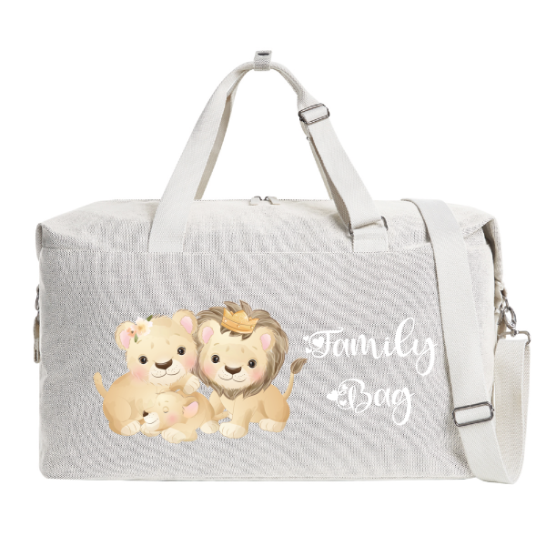 Borsone modello “Mommy” Beige Famiglia Leoni For Cheap