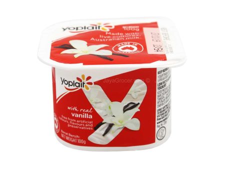 Yoplait Vanilla Yoghurt 100g Fashion