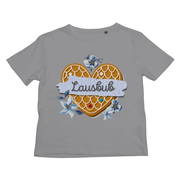 Boy s Bavarian Graphic T-Shirt  Lausbub  gingerbread heart & floral print - 6 colours on Sale