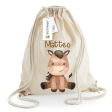 Zaino a sacca in cotone pesante Baby Horse Cheap