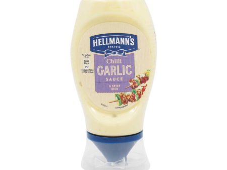 Hellmanns Garlic and Chili Sauce Squeeze Bottle 250ml For Discount