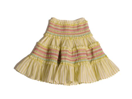 SOFIA SMOCKED SKIRT Cheap