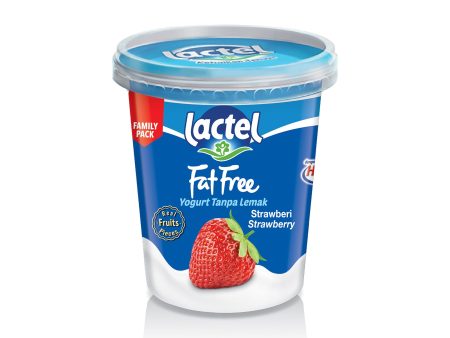 Lactel Fat Free Strawberry Yogurt 470g Online Hot Sale