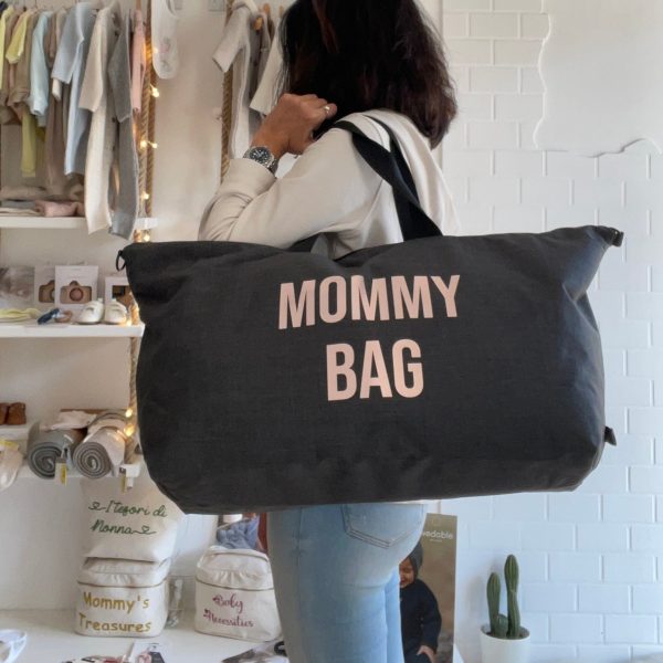 Borsone modello Family MOMMY BAG Rosa specchio Online now