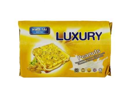 Hwa Tai Luxury Peanut Flavoured Cream Sandwich 200g Sale