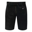 Bavarian Lederhose Ludwig, short with belt - Black Hot on Sale