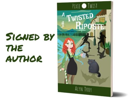 Signed Copy A Twisted Riposte PT#1 PAPERBACK For Cheap