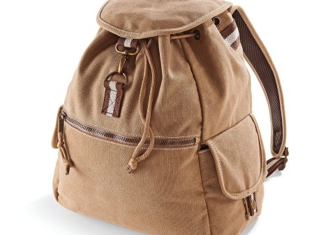 Zaino vintage unisex in cotone canvas Sale