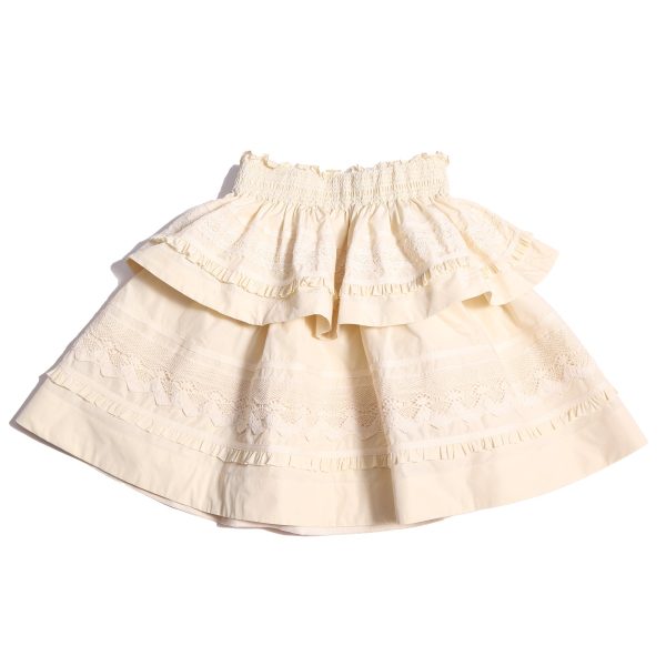 BRITTANY SMOCKED TIERED SKIRT Supply