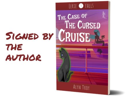 Signed Copy The Case of the Cursed Cruise EF#3 PAPERBACK (Copy) Sale