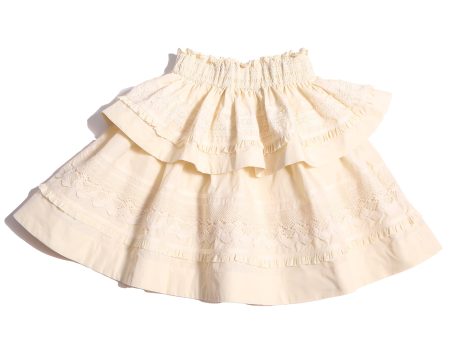 BRITTANY SMOCKED TIERED SKIRT Supply