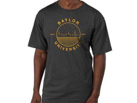 USCAPE Baylor University Starry Scape Short Sleeve Tee, Black Online