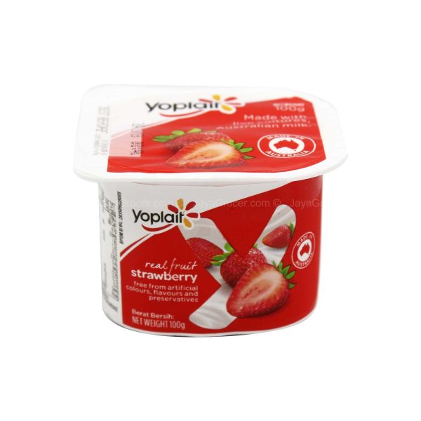 Yoplait Strawberry Yoghurt 100g For Cheap