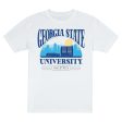 USCAPE Georgia State University Stars Short Sleeve Tee, White Online