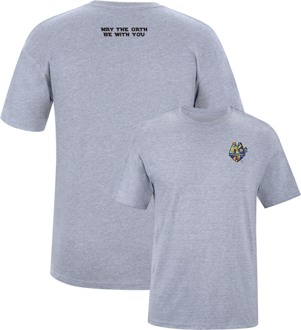 Heart of a Champion X May the Oath Be With You Lightweight Short Sleeve Tee, Athletic Heather For Cheap